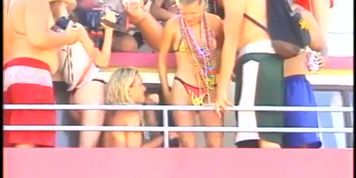 Babes love showing off their tits