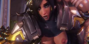 Overwatch - Hot Pharah - Part 7
