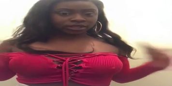 Ashley Dungi Naked At The Mall in HD