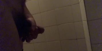 Cumming in a Chinese Toilet