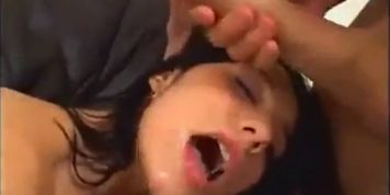 Teen slut Lara Stevens gets double teamed