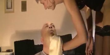 Huge fisting penetrations for greedy wifes pussy