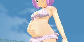 Giantess Hibari Vore MMD