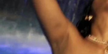 Dirty Indian Girl Washes Away Her Sin While Dancing