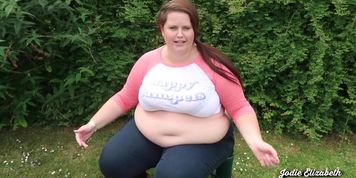Look how wide my ass is on that chair by bbwjodie from OnlyFans | Coomer