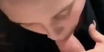Sucking daddy&rsquo;s cock