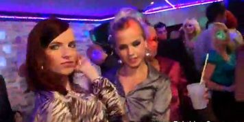 DRUNK SEX ORGY - Hungry pornstars at party sucking dick for these guys