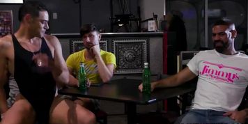Featured dancer Joshua Parks fucks with big time club owner