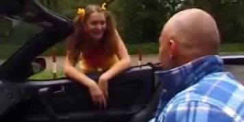 German Schoolgirl - anal