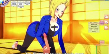 Dragon Ball Z : Number 18 Androide Sex Hentai Porn