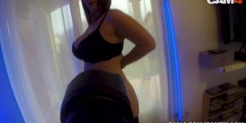 FRENCH GIRL Gets Fucked after Photoshoot by OLD MAN | CAM4