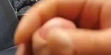 Cum for Mature on Train