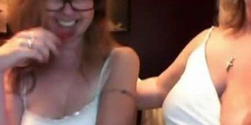 Cam: 2 Mature Friends teasing for our webcam