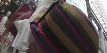 Upskirt creepshot of hot woman