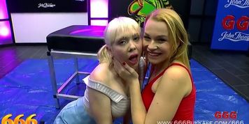 Cherry English and Rebecca Black Harcore Pissing Gang (Rebeka Black)