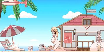 Futanari beach