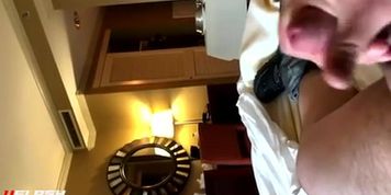 Black Hotel maid Cum flash in new york