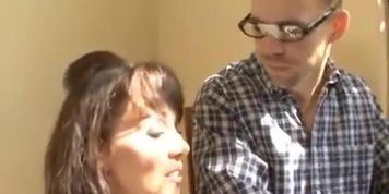 Brunette MILF Needs Help Fixing Her Computer