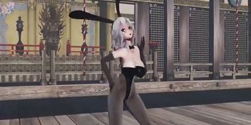 MMD Bunny Yowane Haku ?NOVR?(Submitted by sasimicream)