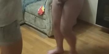 Ballbusting and trampling