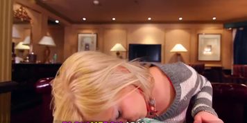 Blow Me POV - Handjob & Blowjob from Small Boobed Blonde in POV
