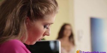Super Hot Lesbian Massage