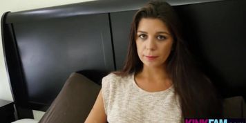 Sexy stepsis teen fucked by her stepbrothers huge cock (Olivia Lua)