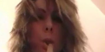 Slut sucks cock, fucks, and gets a load of cum on her ass