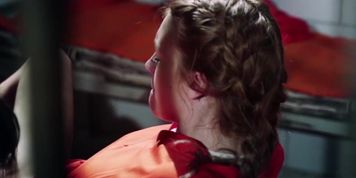 Inside the jail this two lesbian is doing an immaculate climax
