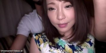 Oriental girl enjoys sex with her man