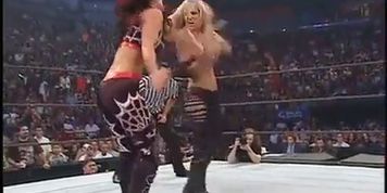 Michelle Mccool Breasts Scene  in Wwe Survivor Series 2007