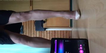 Nylon_HighHeel_Vibrator Pleasure