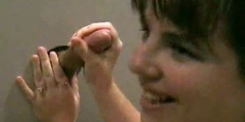 Amateur glory hole