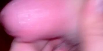 I Put my small wet dick out of my tight Shorts