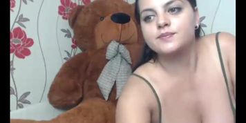 huge natural boobs camgirl - horny milf
