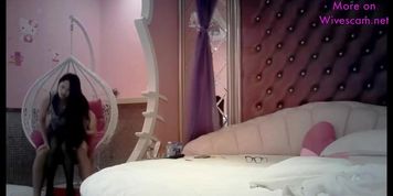 Asian cheating night in love motel on cam