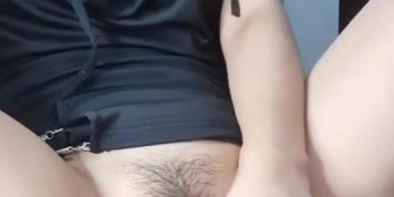 Masturbatio With Pink Dildo