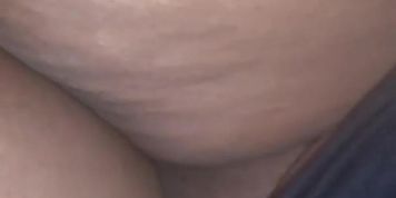 Playing with baby's pussy