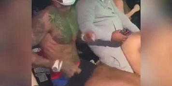 Blueface In The Studio With Hot Strippers