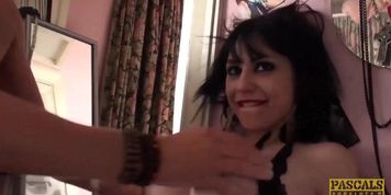 Big Tits Sub Endures Hard Pussy Fucking (Gina Snake)