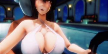 Nagato in the pool by RMDB - Lady Elise as Voice actress