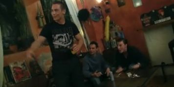 Fat chicks have fun in the pub