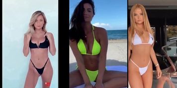 Non Nude GoonTine Bikini Splitscreen Compilation