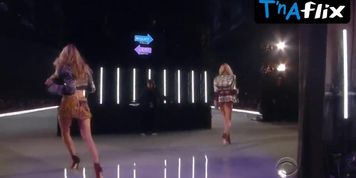Martha Hunt Underwear Scene  in The Victoria'S Secret Fashion Show 2017