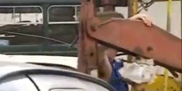 Olivia Del Rio - French Babe gangbanged in Garage
