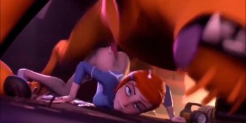 Ben 10 Fucks His Redhead Gf (Ben English)