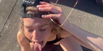 Huge Double Facial And CIM Compilation / Amateur Hotwife Sucking Multiple Cocks