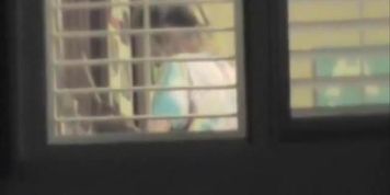 Fan of window voyeurism has shot hot movie for us