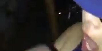 Homemade Interracial video of Stunning Latina sucking off black guy and Facial