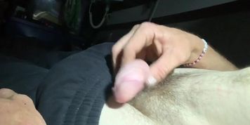 Cum shot finish muscular man